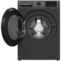 Beko 12kg Front Load Washing Machine - Graphite, AutoDose, SteamCure, ColdWash, HomeWhiz - BFLB123ADG