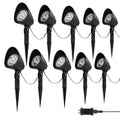 Brilliant Westbury LED Garden Light Kit 10 Pack - 1W 12V - Black - 28m Cable - SuperSaverAU - view 1