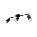 Brilliant Jez Black 3 Light Spotlight 470mm - Adjustable Heads - Indoor Use - SuperSaverAU - view 1