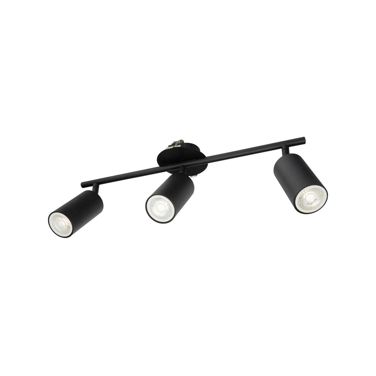 Brilliant Jez Black 3 Light Spotlight 470mm - Adjustable Heads - Indoor Use - SuperSaverAU - view 1