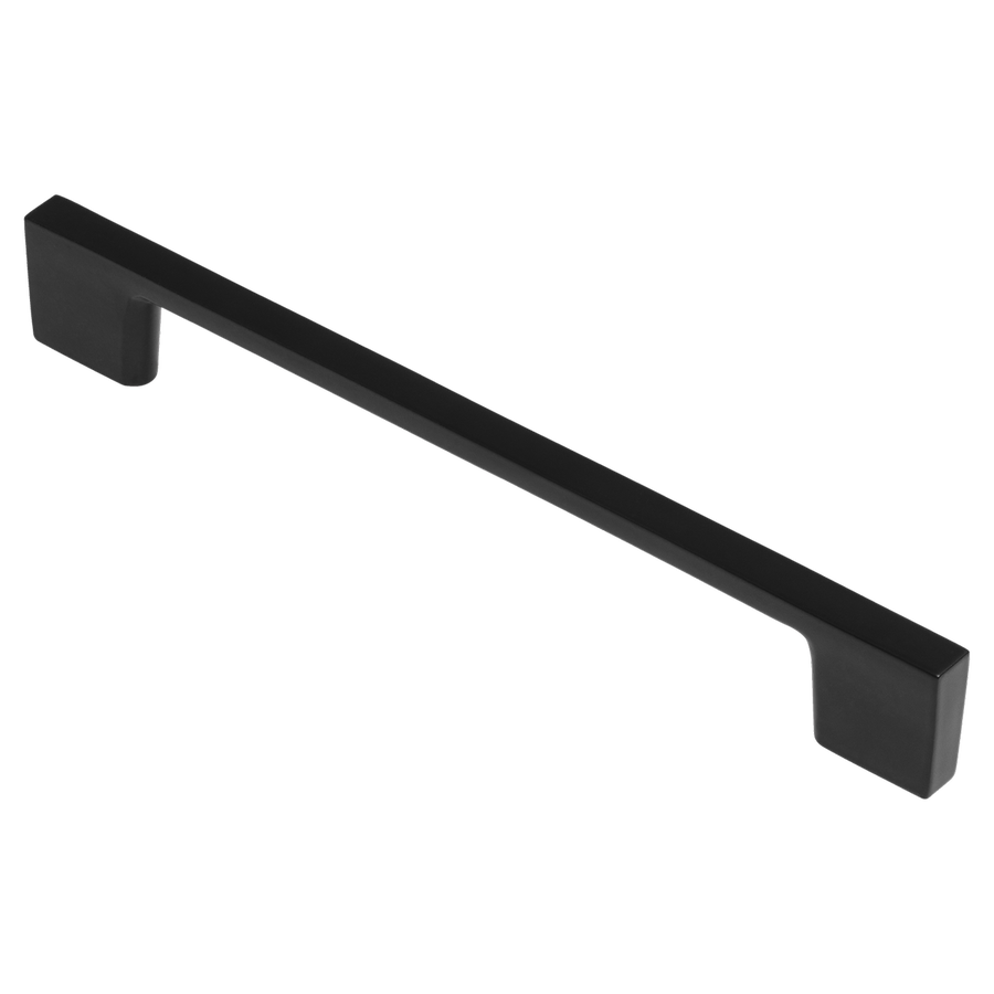 Kaboodle Kitchen Handle - 160mm - Aluminium - Matte Black Finish - SuperSaverAU - view 1