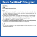 Davco 5kg Light Grey #49 Sanitized Colourgrout - Cement Based, Mould Resistant, Wall & Floor