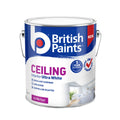 British Paints Ultra White Ceiling Paint - 4L - Quick-Drying, Low Odour - SuperSaverAU - view 1