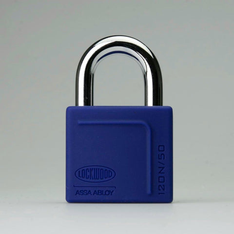 Lockwood 50mm Brass Padlock - Silicone Cover - Heavy Duty - Weather Resistant - SuperSaverAU - view 1
