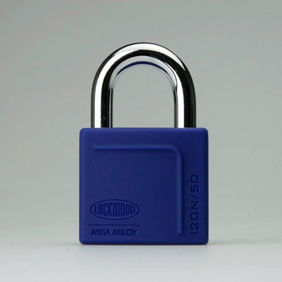 Lockwood 50mm Brass Padlock - Silicone Cover - Heavy Duty - Weather Resistant - SuperSaverAU - view 1