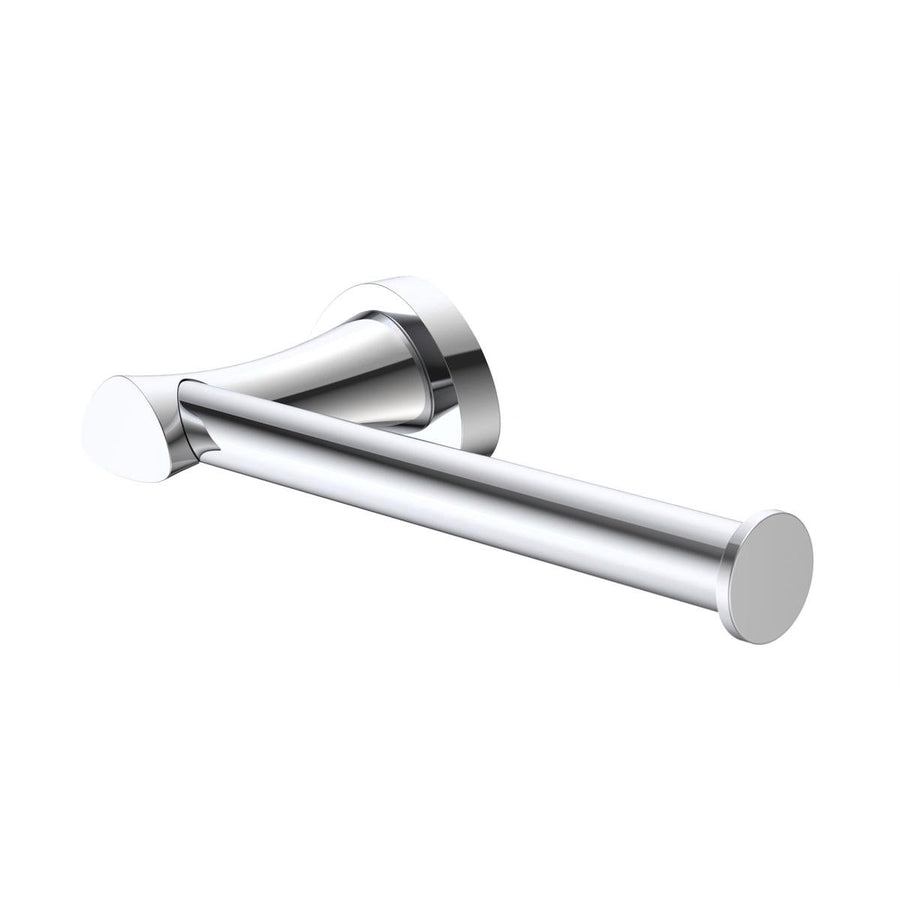 Caroma Acacia Toilet Roll Holder - Chrome - Brass - Elegant Design - SuperSaverAU - view 1