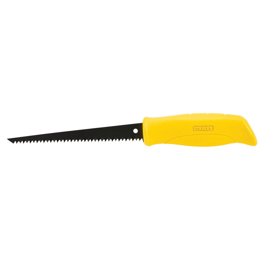 Stanley 150mm Cushion Grip Wallboard Jab Saw, 6 TPI, Metal Blade