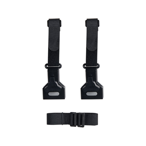 All Set Caravan Awning Deflappers 2 Pack, Black UV Stabilised ABS
