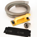 Hyde Dust Free Vacuum Hand Sander Kit with Hose and Sandscreen