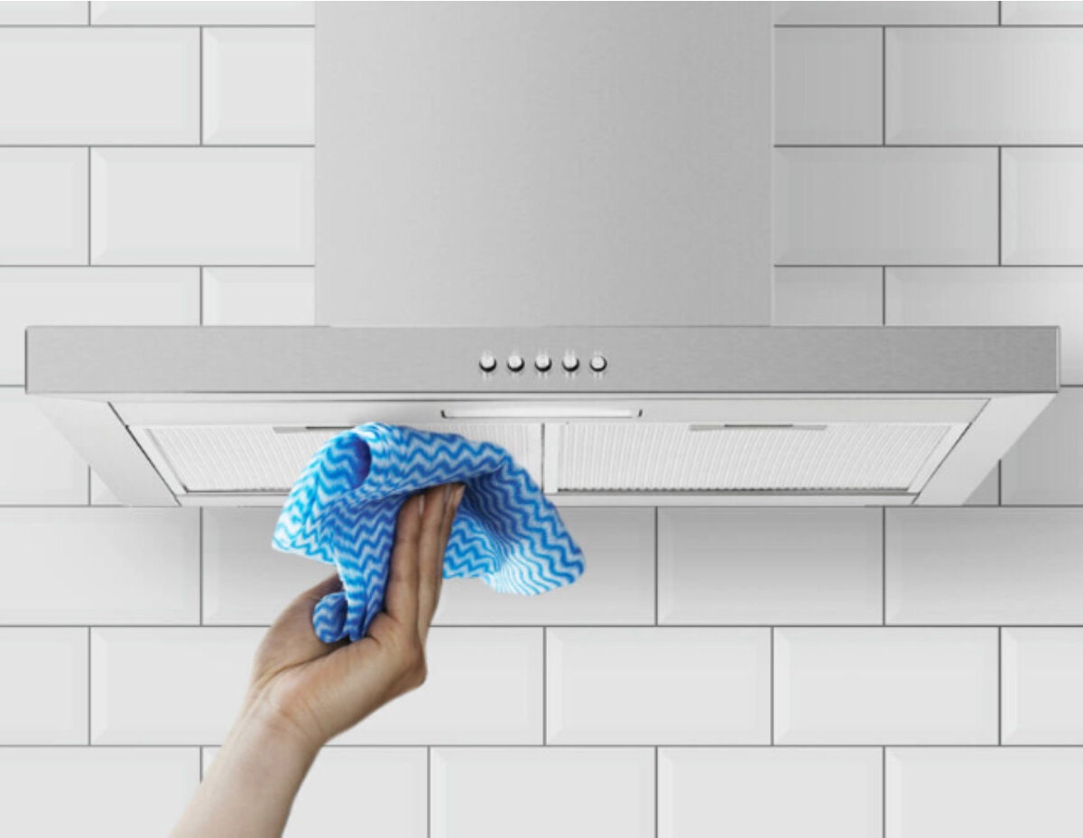 Haier 60cm canopy rangehood - stainless steel, 3 fan speeds, push-button control, LED lighting - HC60BLX1