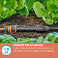 GARDENA 13mm 3/4" Thread Micro Irrigation Tap Fitting