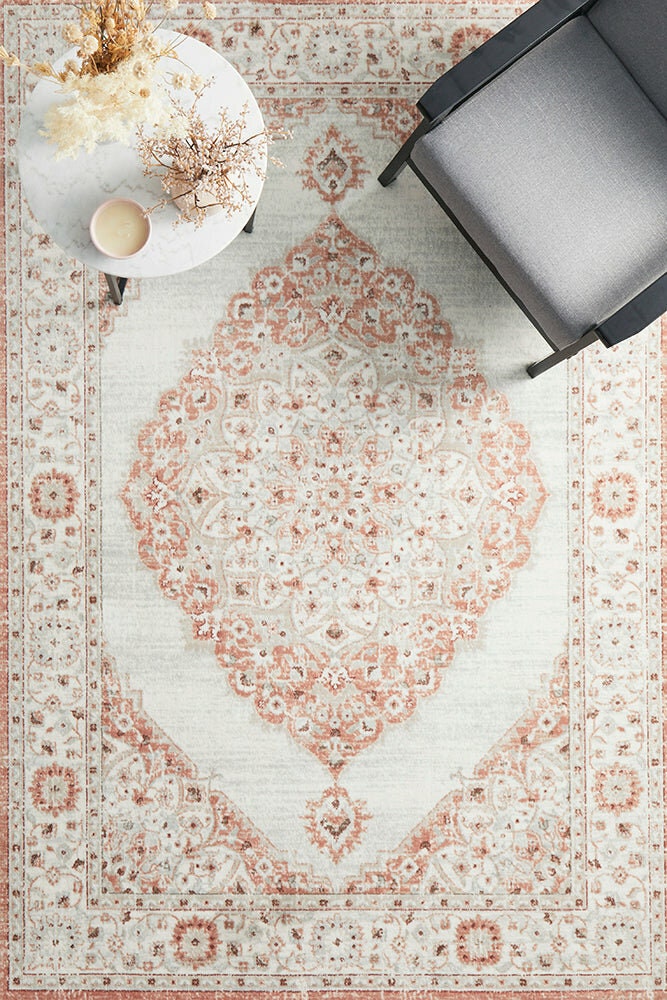 Rug Culture Emotion Medium Multi-coloured Polyester Rug 230x160cm - 15mm Height - EMO77PEACH230X160