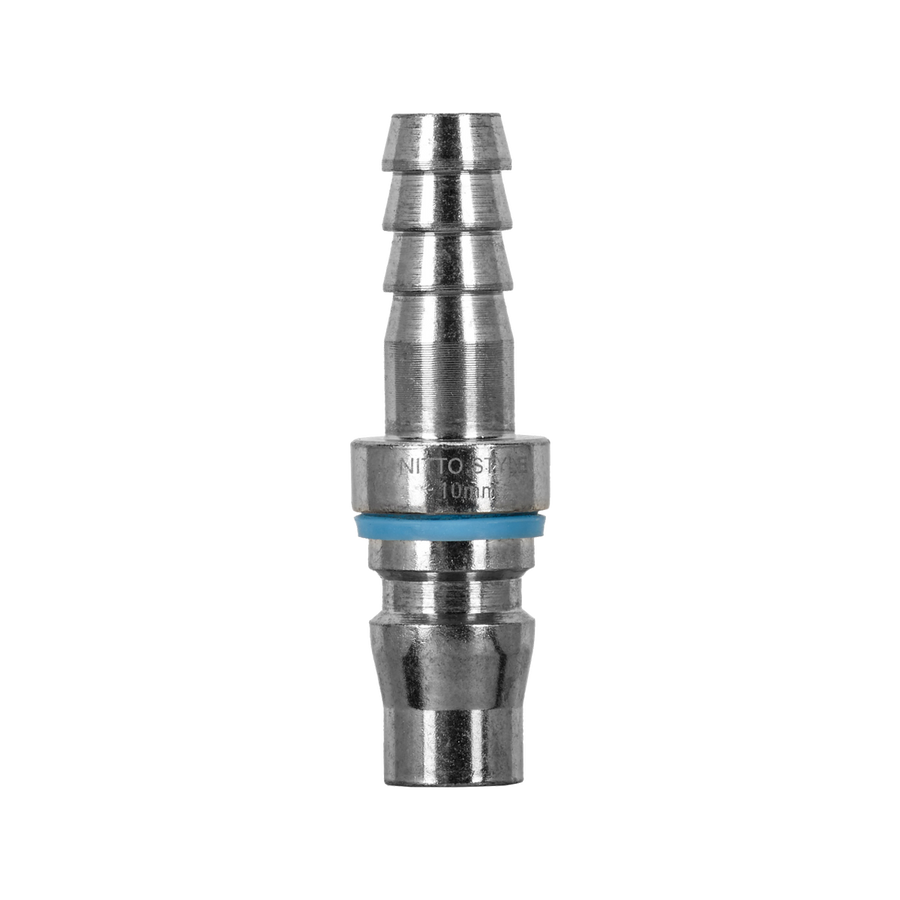 Powerfit Nitto Style Barbed Plug - 10mm - Steel - 150PSI - SuperSaverAU - view 1