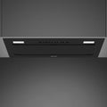 Smeg 60cm Matte Black Undermount Rangehood - AutoVent 2.0, 660m³/h, Touch Controls - KSGAU6P4MB