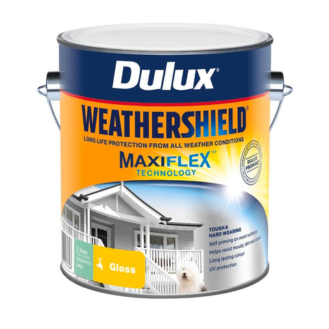 Dulux Weathershield Exterior Paint - 2L Deep Gloss - 170mm x 163mm x 143mm - SuperSaverAU - view 1