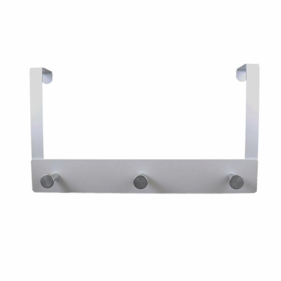 Adoored Deco Hook Rack - 80mm x 260mm - Steel - Over the Door - SuperSaverAU - view 1