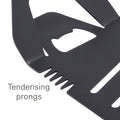 Matador Non-Stick Stainless Steel BBQ Spatula 390mm Black