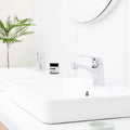 Dorf Chrome Lead Free Kip Basin Mixer - 44mm x 118mm x 130mm - Water Saving - SuperSaverAU - view 3