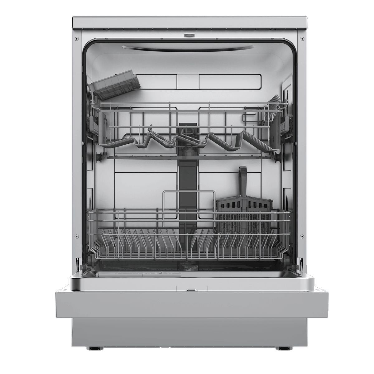 Artusi 60cm Freestanding Dishwasher 14 Place - Stainless Steel, Touch Controls, Delay Timer - ADW5003X