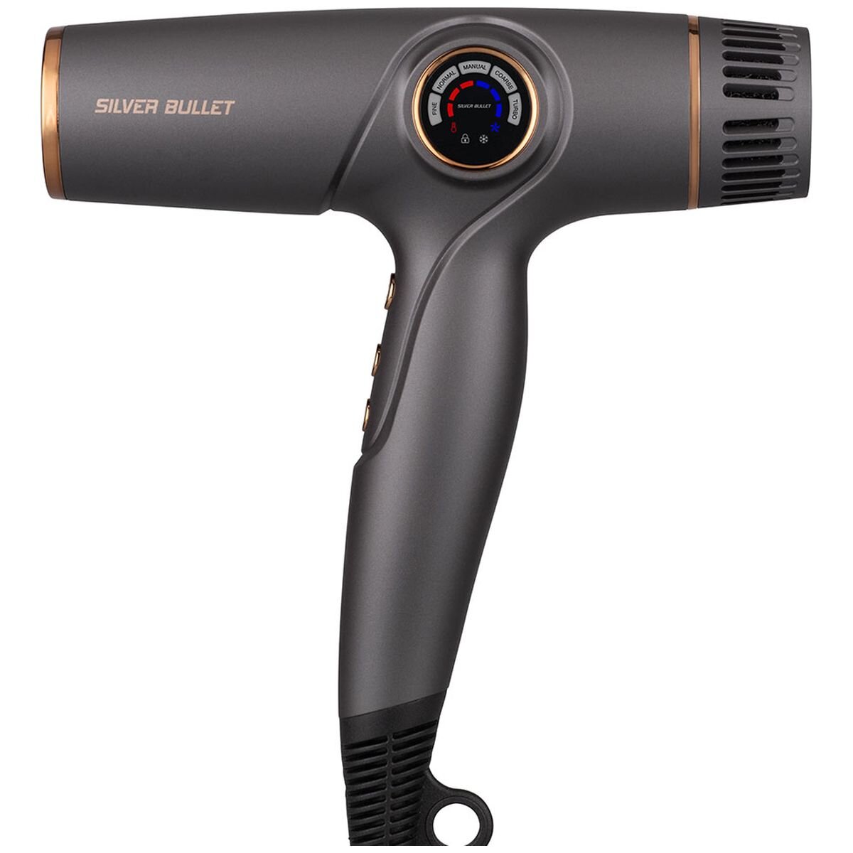 Silver Bullet Jetliner hair dryer 1800W - 5 dial-in modes, ionic, auto-locking - 900619