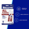 Selleys All Plastics Glue - 3ml - Clear - Shock Resistant - SuperSaverAU - view 3