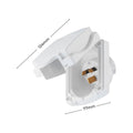 Deta Caravan Inlet - 15A - Polycarbonate - Weatherproof Flap - SuperSaverAU - view 3