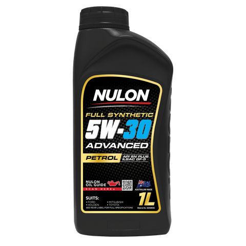 Nulon Full Synthetic 5W-30 Advanced Engine Oil 1L for Petrol Cars