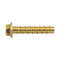 Ramset AnkaScrew 10 x 60mm Zinc-Plated Masonry Anchor - Flanged Hex Screw-In - 10 Pack