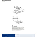 Westinghouse 60cm 4 Burner Zone Induction Cooktop - Bridge Zone, Hob2Hood, PowerBoost - WHI645BE