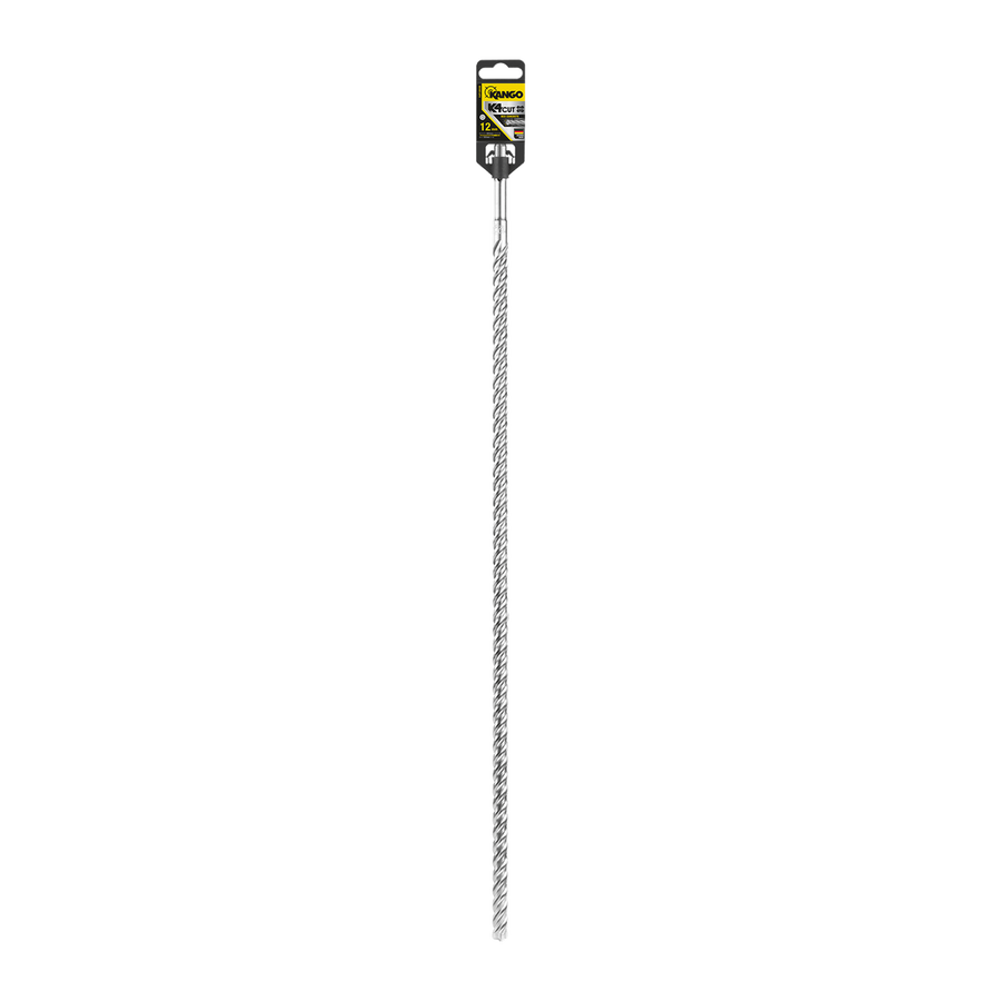 Kango 12mm SDS Plus Drill Bit - 600mm Steel - Low Vibration Performance - SuperSaverAU - view 1
