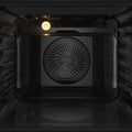 Chef 60cm electric oven 80L - matte black, triple-glazed door, 10A plug-in - CVE6312DC