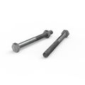 Zenith Hot Dip Galvanised M10 x 110mm Hex Head Bolts and Nuts Each - SuperSaverAU - view 1