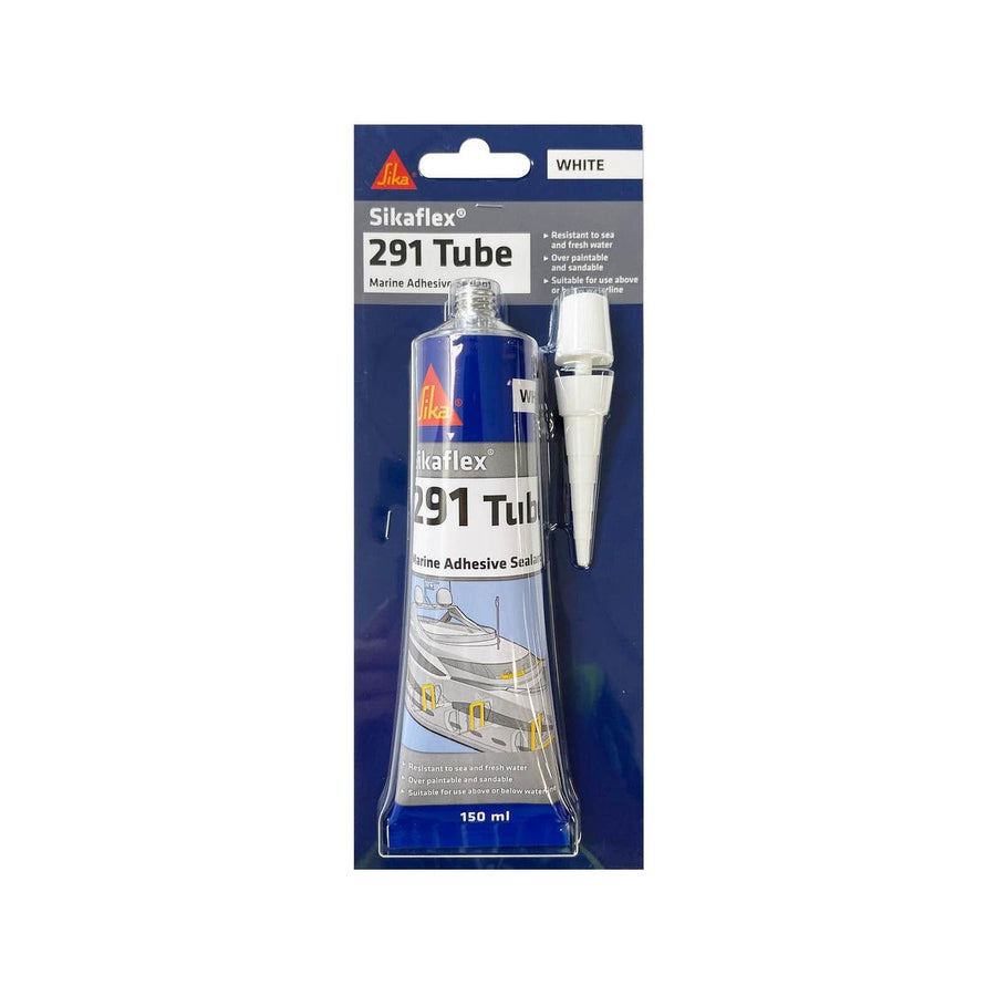 Sika Sikaflex 291 Marine Adhesive Sealant 150ml White Elastic Durable - SuperSaverAU - view 1