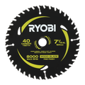 Ryobi Circular Saw Blade 2 Pack - 184mm 24T & 40T - Anti-Stick Coating - SuperSaverAU - view 3