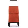 Rolser Plegamatic MF folding 2 wheel trolley - Orange - Lightweight aluminium chassis - R-PLE001-1061