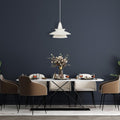 Brilliant Atomic DIY Metal Pendant Light 34cm White Matte E27 22054/05