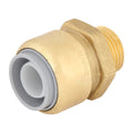 Smartex Pex Male Connector - 20 x 15mm - Lead Free Brass - Push-Fit - SuperSaverAU - view 1