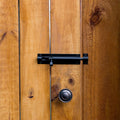 Taskmaster 100mm Black Matte Barrel Bolt - Solid Brass Security Solution - SuperSaverAU - view 4