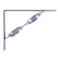 Carinya 250 x 200mm Zinc Plated Steel Heavy Duty Twisted Stay Bracket, 300kg
