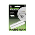 Hangman Wall Saver Safety Picture Hanger 7.6cm Brushed Aluminium 22kg