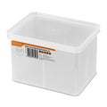 Tactix Small A6 Deep Storage Container 2L Plastic Stackable with Lid 163 x 118 x 112mm