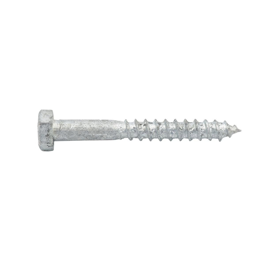 Zenith M6 x 50mm Hot Dipped Galvanised Coach Screw - Steel - Durable - SuperSaverAU - view 1