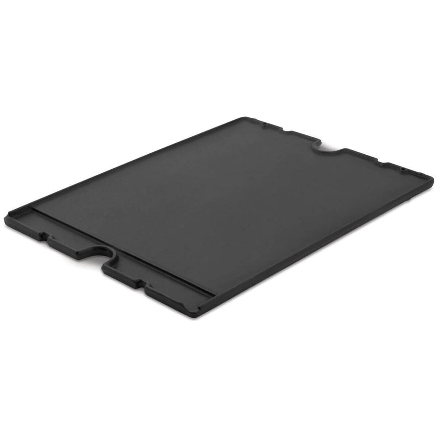 Broil King Cast Iron Griddle - Heavy Cast Iron with Matte Porcelain Coating, Black - 11242