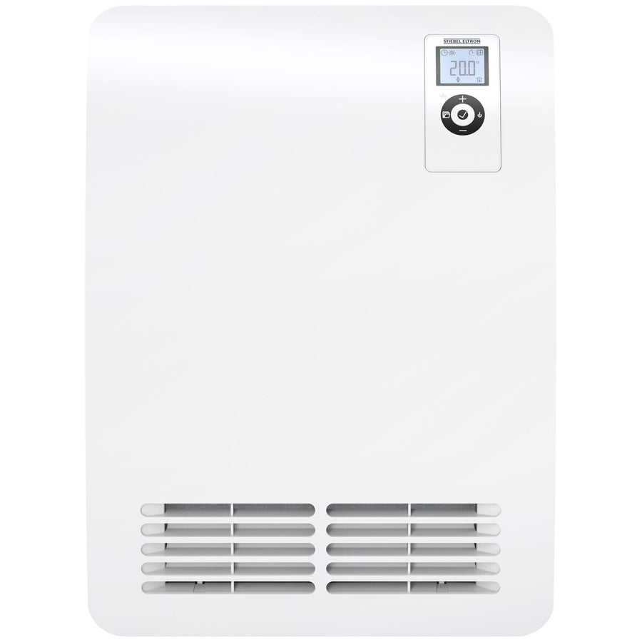 Stiebel Eltron CK 20 Premium 2kW Wall Mounted Fan Heater - White, LCD Screen, Weekly Timer - 202085