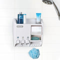 Better Living Ulti-Mate White Triple Chamber Shower Dispenser 3 x 430ml ABS Rust Resistant