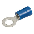 Narva Blue Flared Vinyl Insulated Ring Terminal 4mm / 5mm (3/16") - 25 Pack