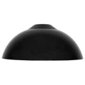 Brilliant Lighting 29cm Black Basix Dome Batten Fix Shade B22 Indoor Outdoor
