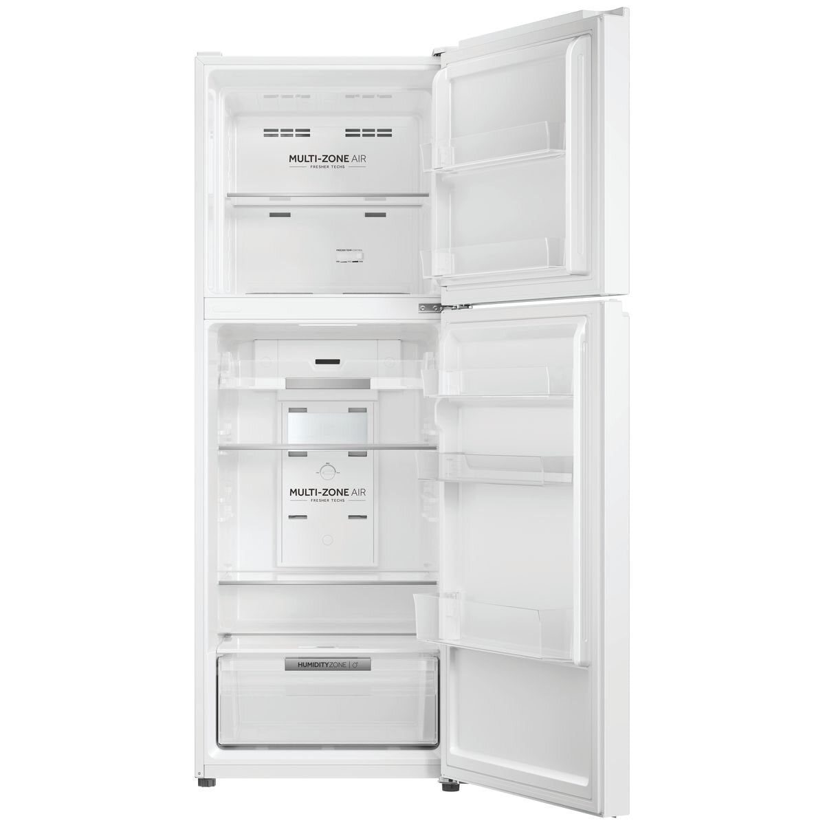 Haier 311L Top Mount Fridge - White - Frost Free - Multi-Zone Air - 4.5 Star Energy Rating - HRF330TW