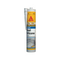 Sika Sikasil Pool Premium Swimming Pool Silicone Sealant 300ml White UV Resistant