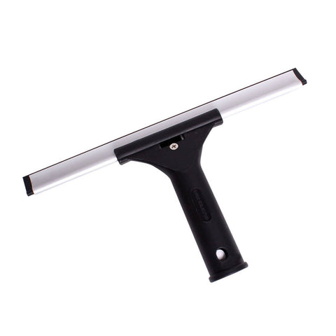 Mr Clean 255mm Power Dry Squeegee, Aluminium & Rubber, Pole-Compatible, Black